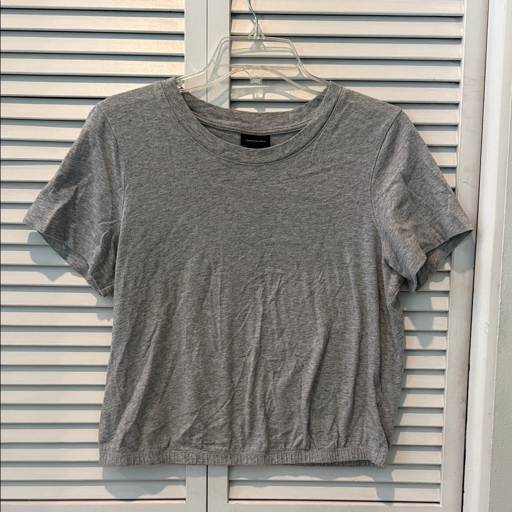Who What Wear Cinched T Shirt